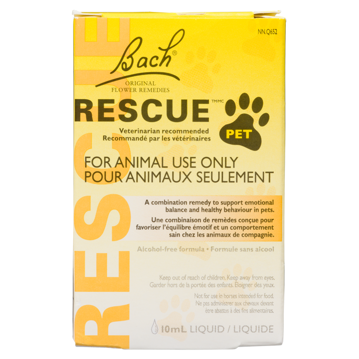 Bach rescue hot sale remedy pet ingredients