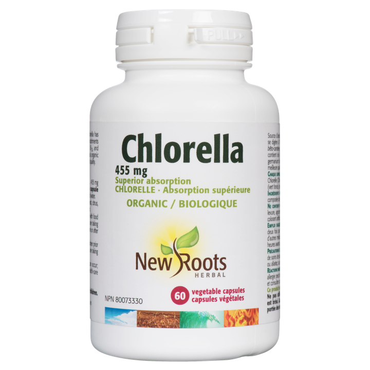 Chlorella - 455 mg - 60 capsules