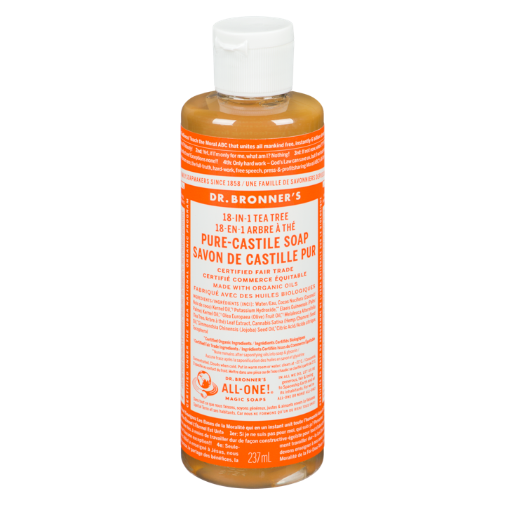 Pure-Castile Soap - Tea Tree - 236 ml