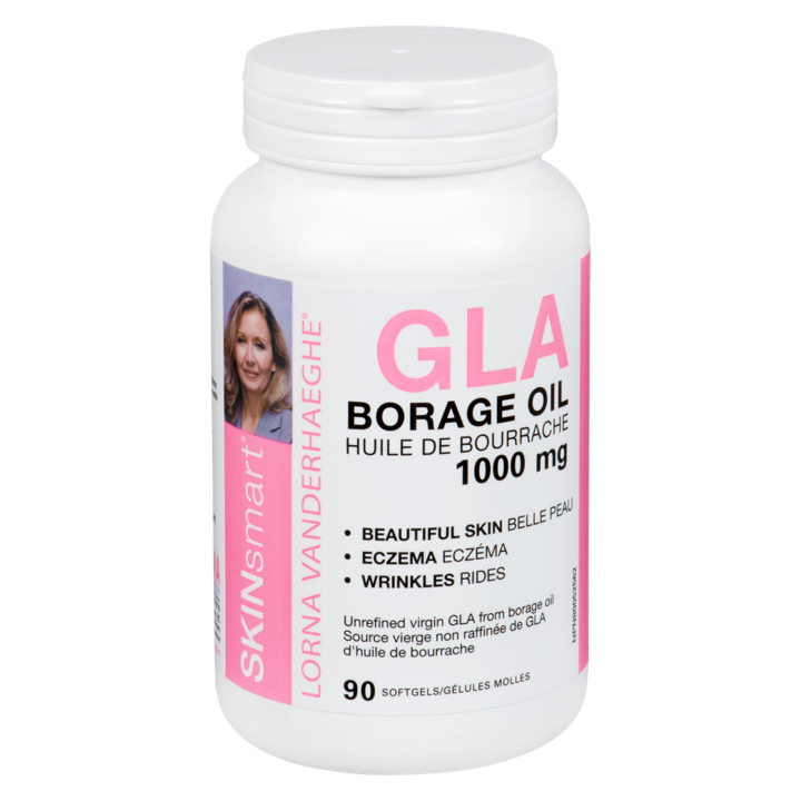 GLA Borage Oil - 1,000 mg - 90 soft gels
