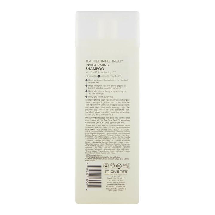 Tea Tree Triple Treat Shampoo - 250 ml