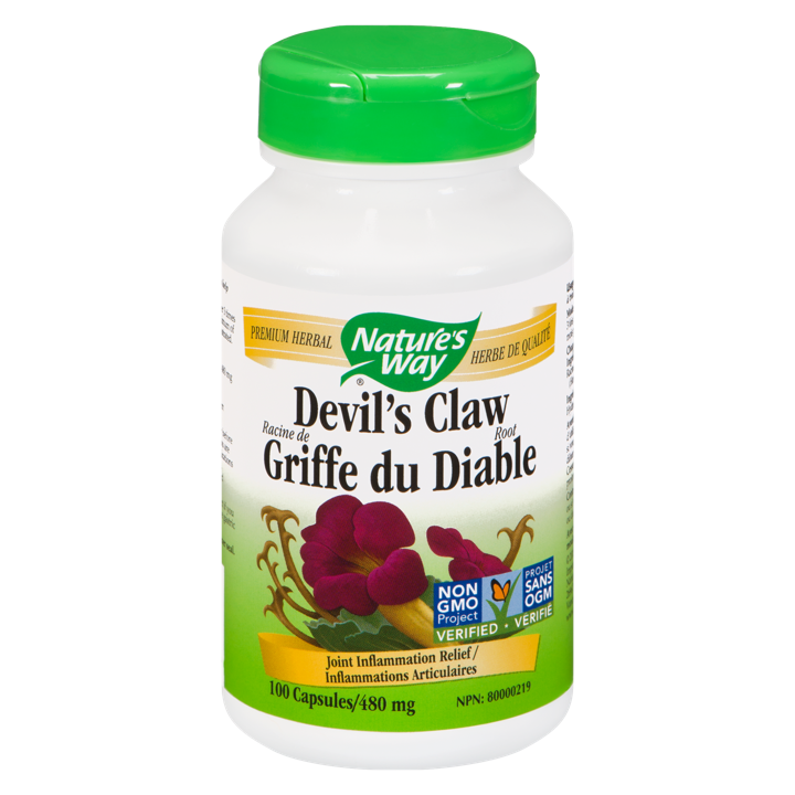 Devil's Claw Root - 480 mg - 100 capsules