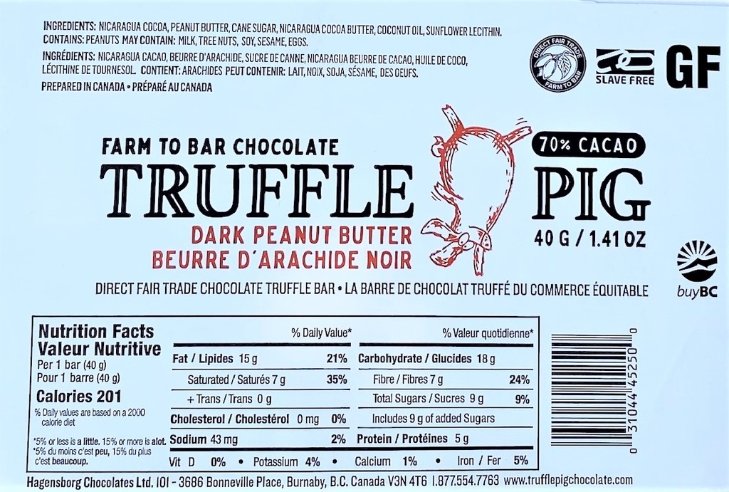 Truffle Pig - Peanut Butter - 40 g