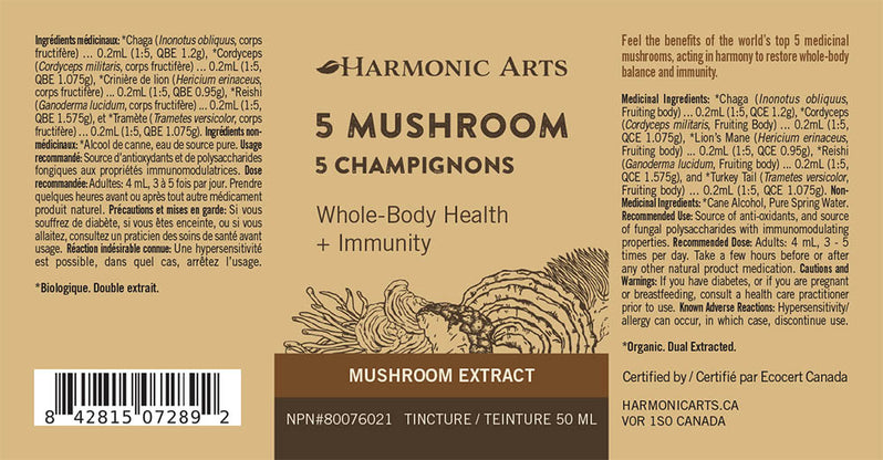 5 Mushroom - 50 ml