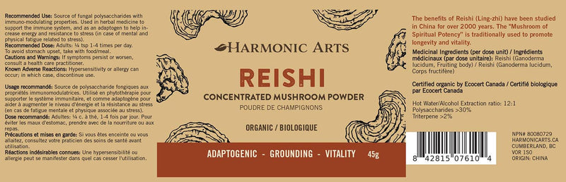 Reishi Dual Extracted Mushroom - 45 g