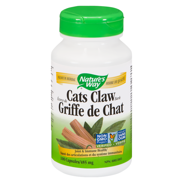 Cat's Claw Bark - 485 mg - 100 capsules