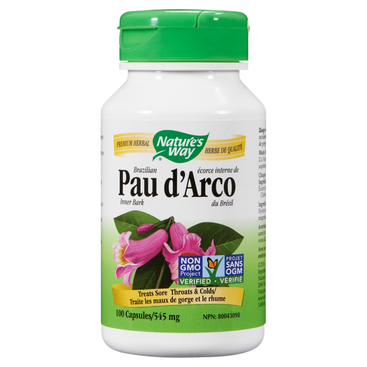 Pau d'Arco Inner Bark - 545 mg - 100 capsules