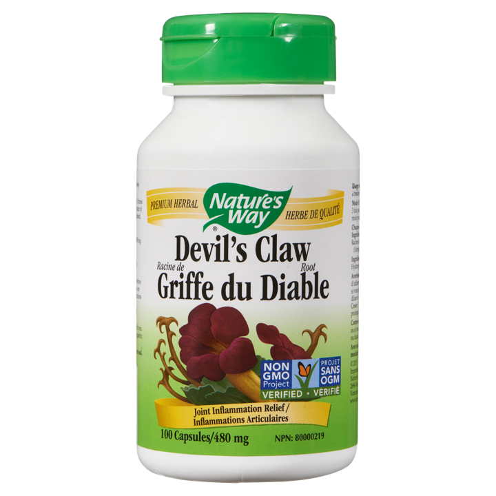 Devil's Claw Root - 480 mg - 100 capsules
