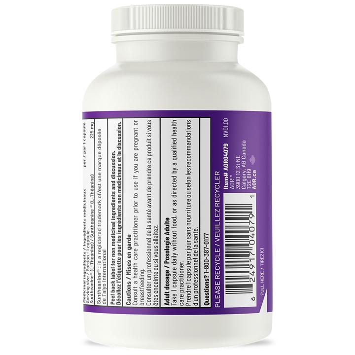Zen Theanine - 225 mg - 60 veggie capsules