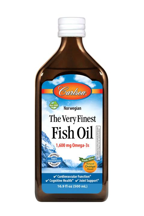 The Very Finest Fish Oil - Orange 1,600 mg omega-3s
