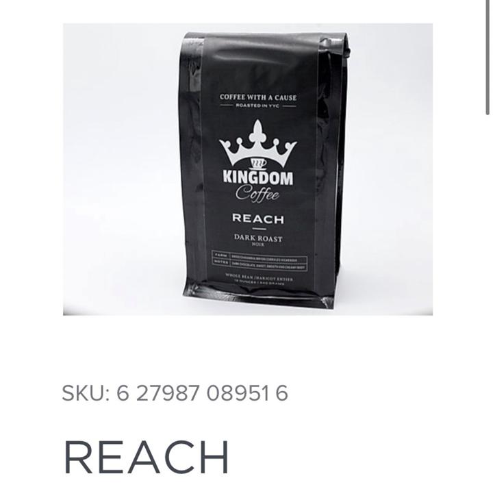 Coffee - Reach - Dark Roast