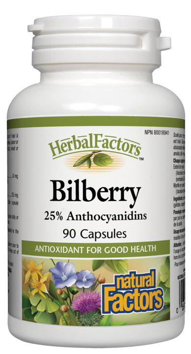 HerbalFactors Bilberry - 40 mg