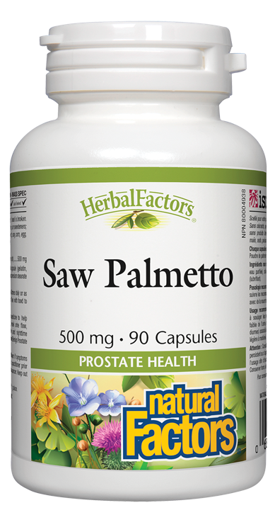 HerbalFactors Saw Palmetto - 500 mg