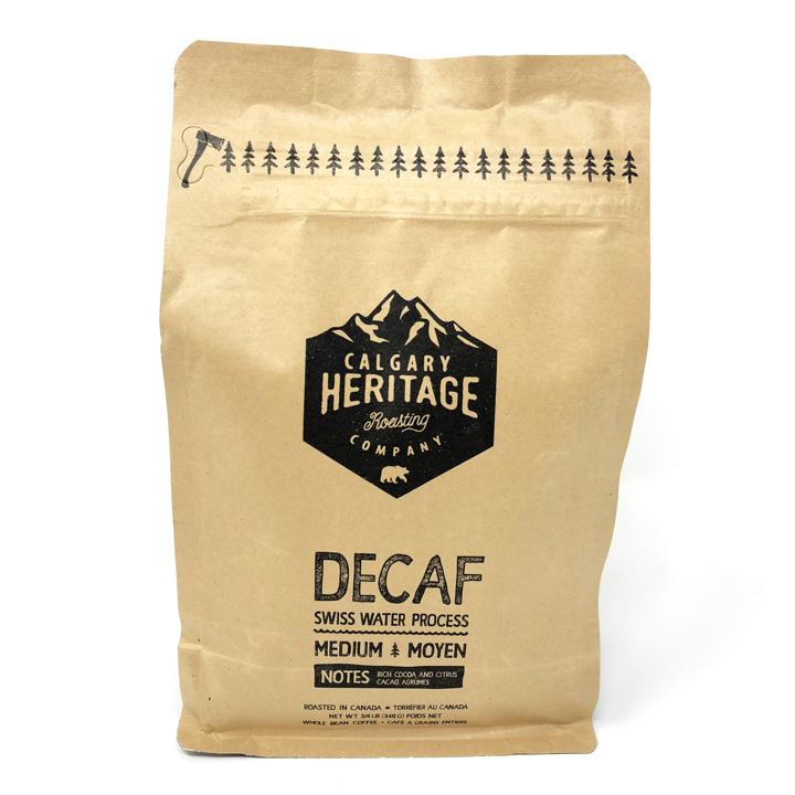 Whole Bean Coffee - Decaf Swiss Water Process