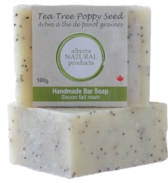 Tea Tree Poppy Seed Bar Soap