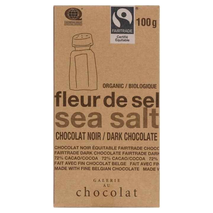 Chocolate Bar - Sea Salt - 100 g