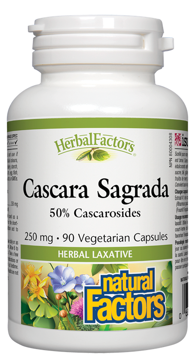 HerbalFactors Cascara Sagrada - 250 mg