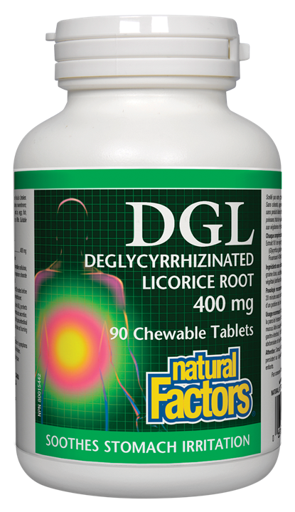 DGL Deglycyrrhizinated Licorice Root - 400 mg