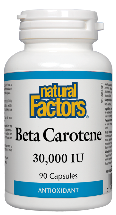 Beta Carotene 30000IU - 90 capsules