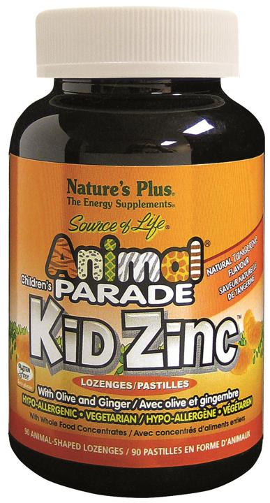 Animal Parade Kid Zinc - Tangerine - 90 lozenges