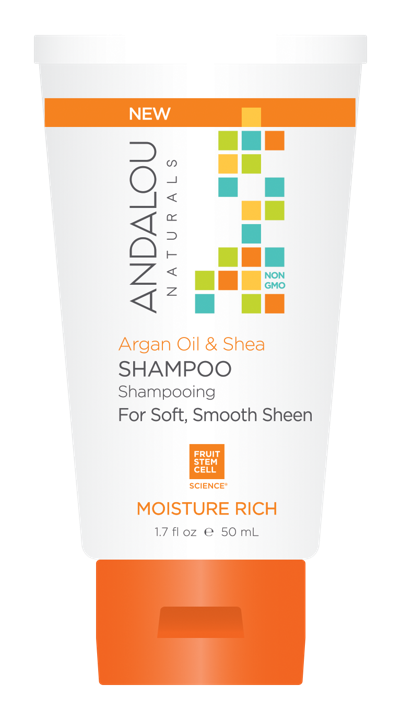 Argan Oil &amp; Shea Moisture Rich Shampoo - 50 ml