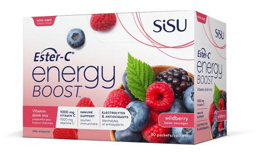 Ester-C Energy Boost Wildberry
