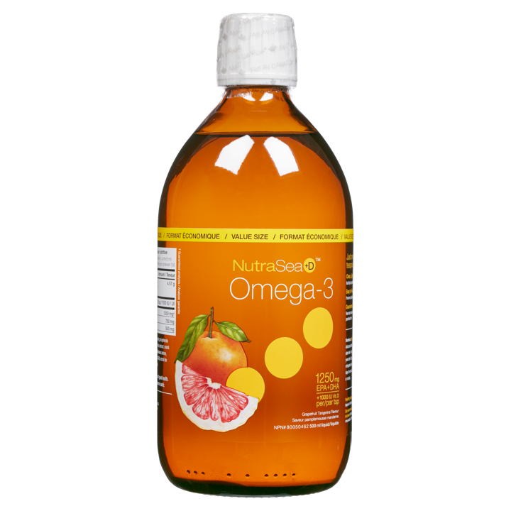 Omega-3 - Grapefruit Tangerine 1,000 IU Vit D, 1,250 mg EPA + DHA