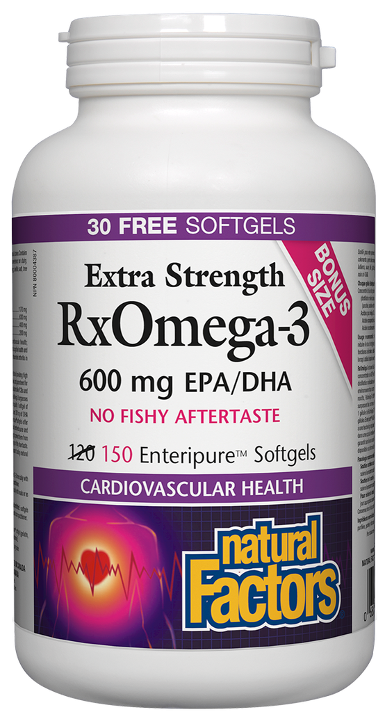 Extra Strength RxOmega-3 - 600 mg EPA/DHA