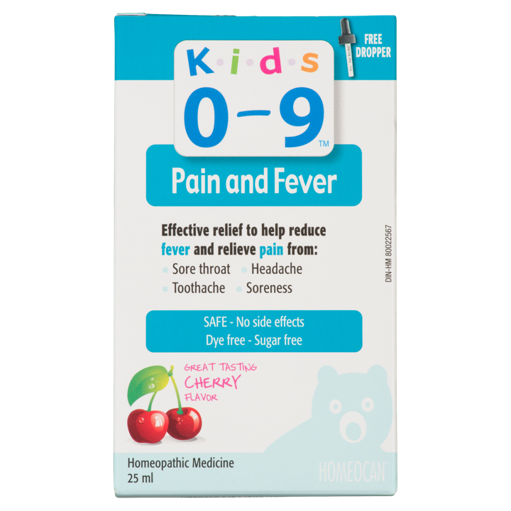 Kids 0-9 Pain and Fever - Cherry