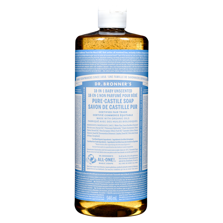 Pure-Castile Soap - Baby Unscented