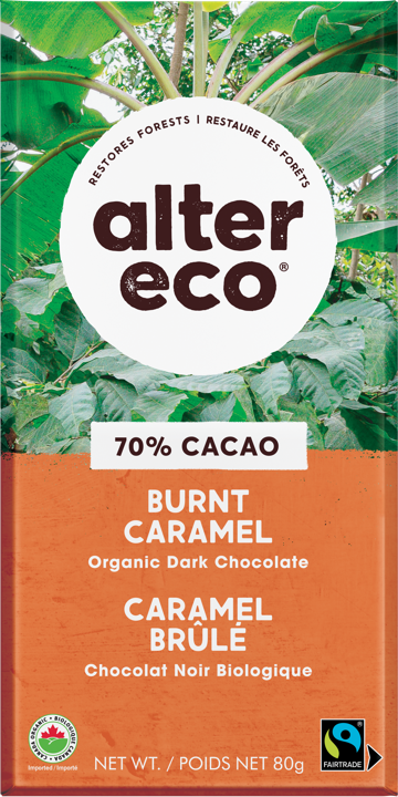 Chocolate Bar - Burnt Caramel 70% Cacao