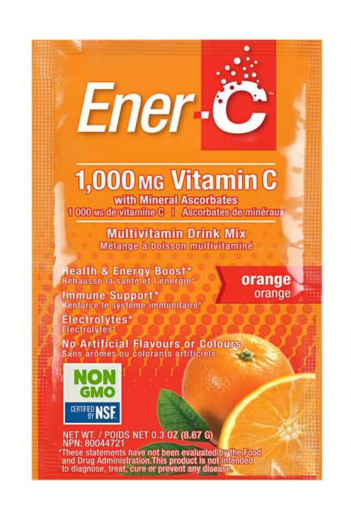Vitamin C Effervescent Powdered Drink Mix - Orange 1,000 mg