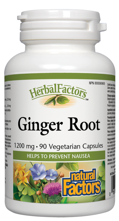HerbalFactors Ginger Root - 1,200 mg