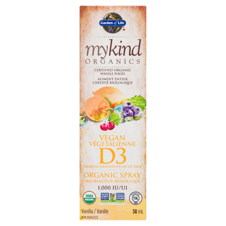 Mykind Vegan Vitamin D3 Spray