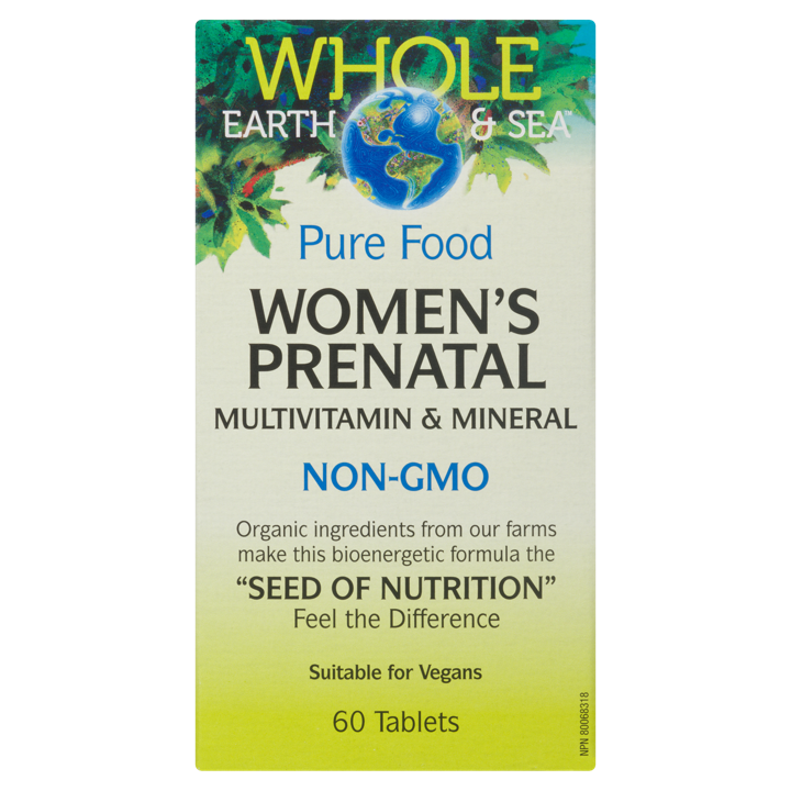 Pure Food Women's Prenatal Multivitamin &amp; Mineral
