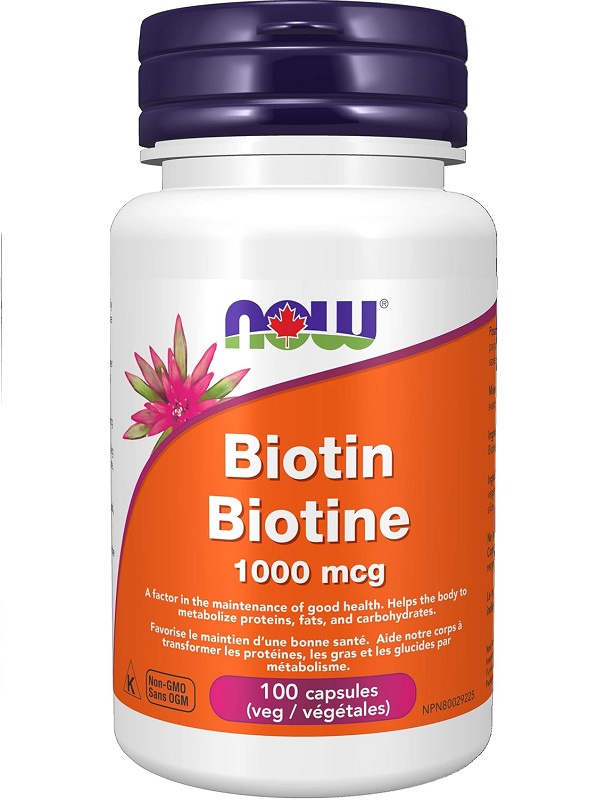 Biotin - 1,000 mcg