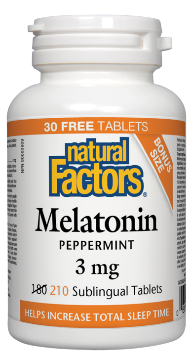 Melatonin - Peppermint 3 mg