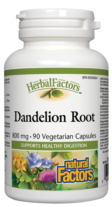 HerbalFactors Dandelion Root - 800 mg