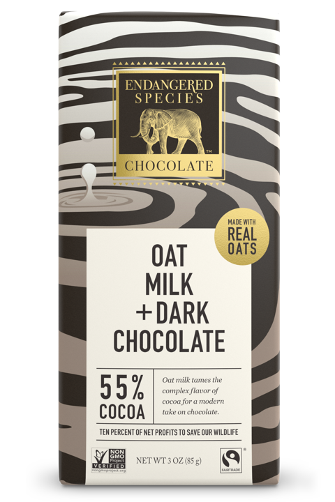 Chocolate Bar - Oat Milk + Dark Chocolate 55% Cocoa