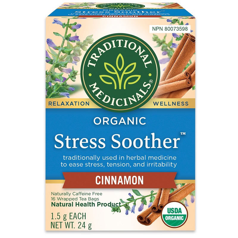 Stress Soother Cinnamon Herbal Tea