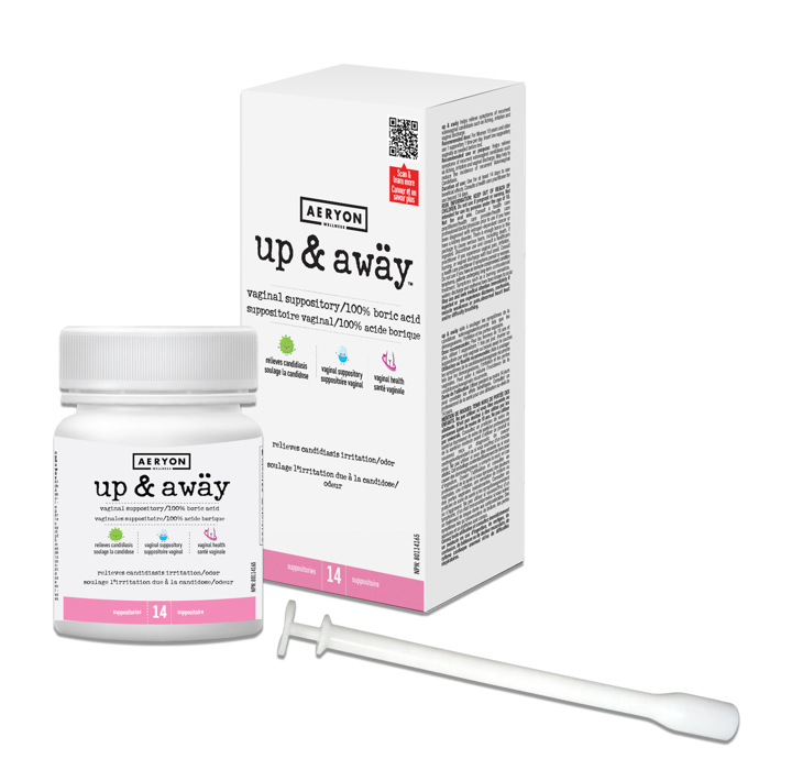 Up and Away Suppositories with Applicator