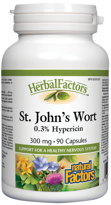 HerbalFactors St. John's Wort - 300 mg