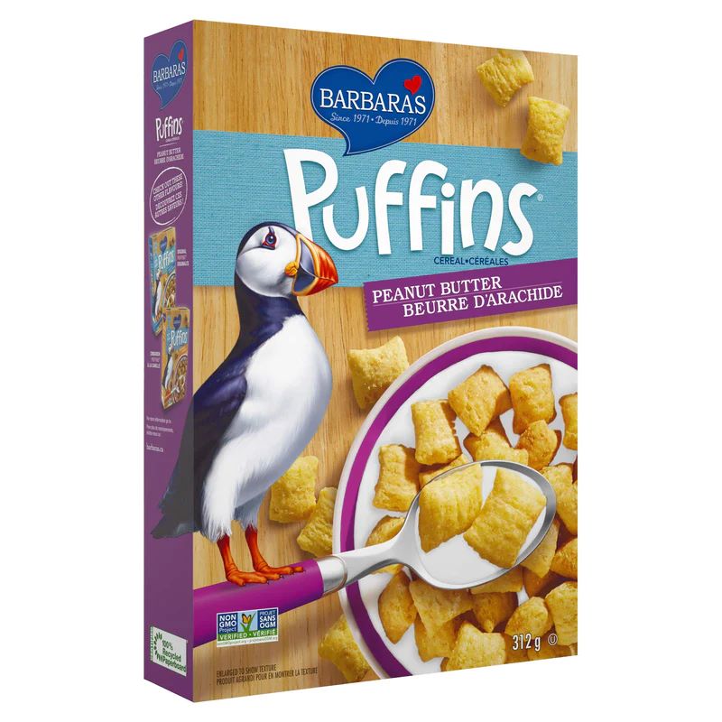 Cereal - Puffins Peanut Butter