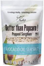 Avocado Oil and Sea Salt Popped Sorghum
