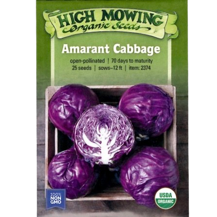 Amarant Cabbage - 25 seeds