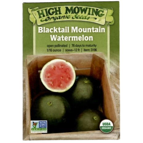 Blacktail Mountain Watermelon Seeds Org