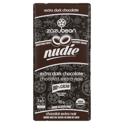 [10701600] Chocolate Bar - Nudie Extra Dark Chocolate 80% Cacao