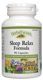 [10007401] HerbalFactors Sleep Relax Formula - 90 capsules