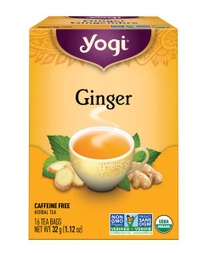 [10008052] Tea - Ginger - 16 count