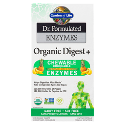 [11002006] Organic Digest+ - Tropical Fruit - 90 chews